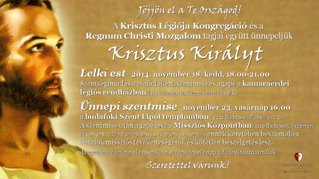KrisztusKiralyMeghivo2014